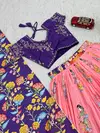 PC 537 Cotton With Kalamkari Print Lehenga With Choli Dupatta Wholesale Clothing Suppliers In India